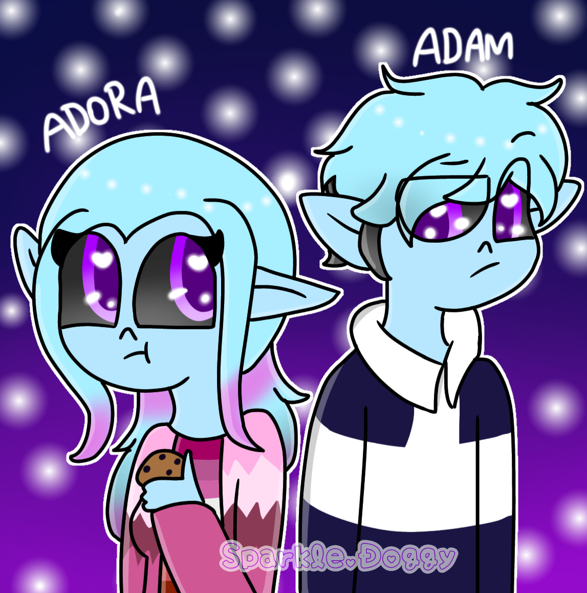 Adam Ror Fan Art Roblox Flicker Adora And Adam (Fanart) by TheOcelotesDogs on DeviantArt