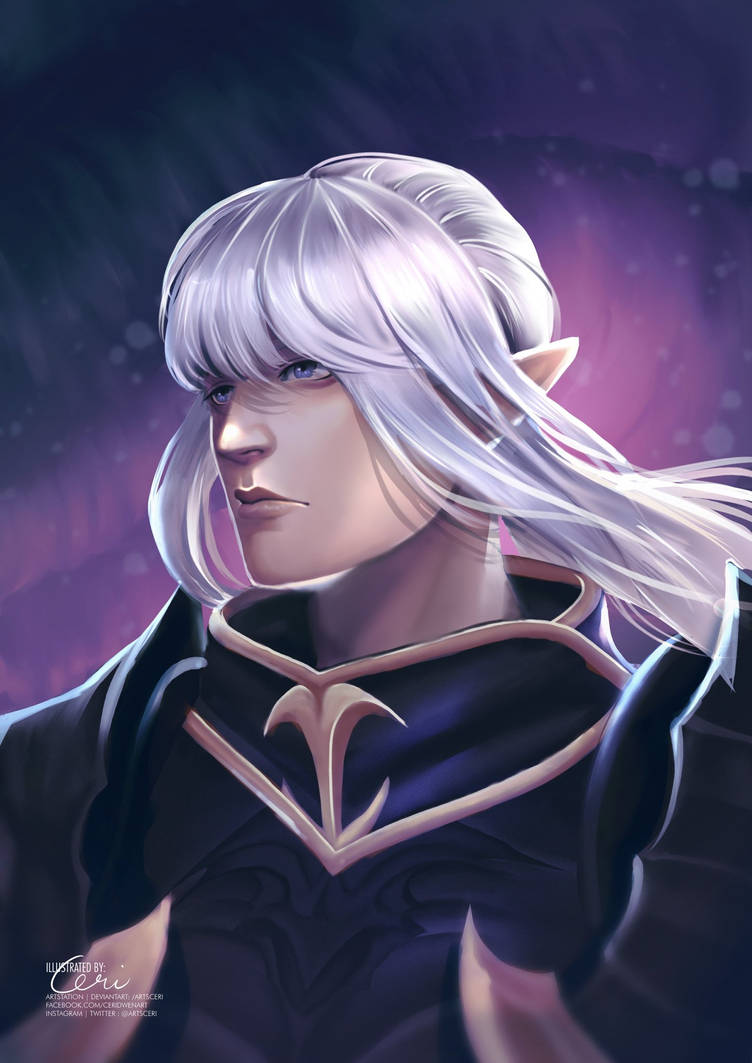 FFXIV: Estinien Wyrmblood by artsceri on DeviantArt