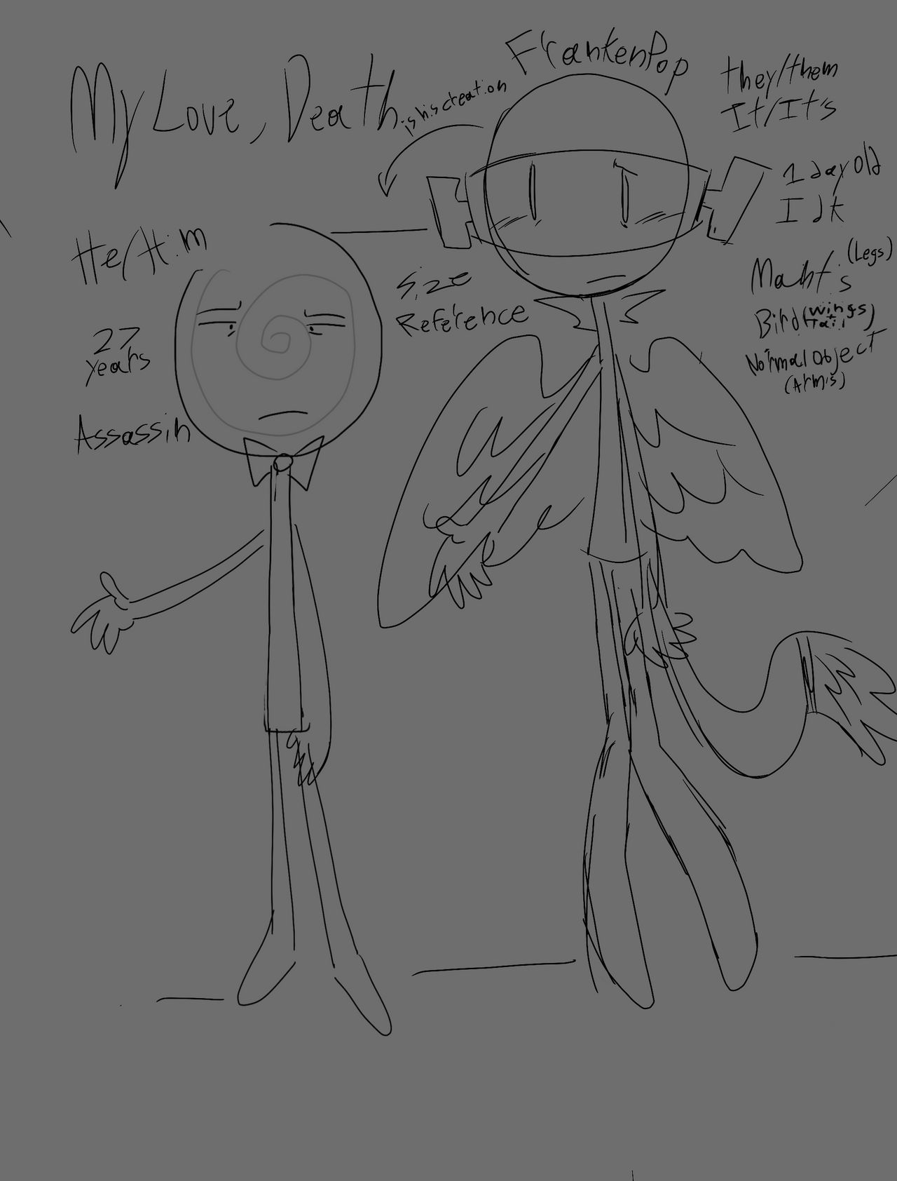 Bad Character Deviantart Bad reference by SludgeSnack on DeviantArt