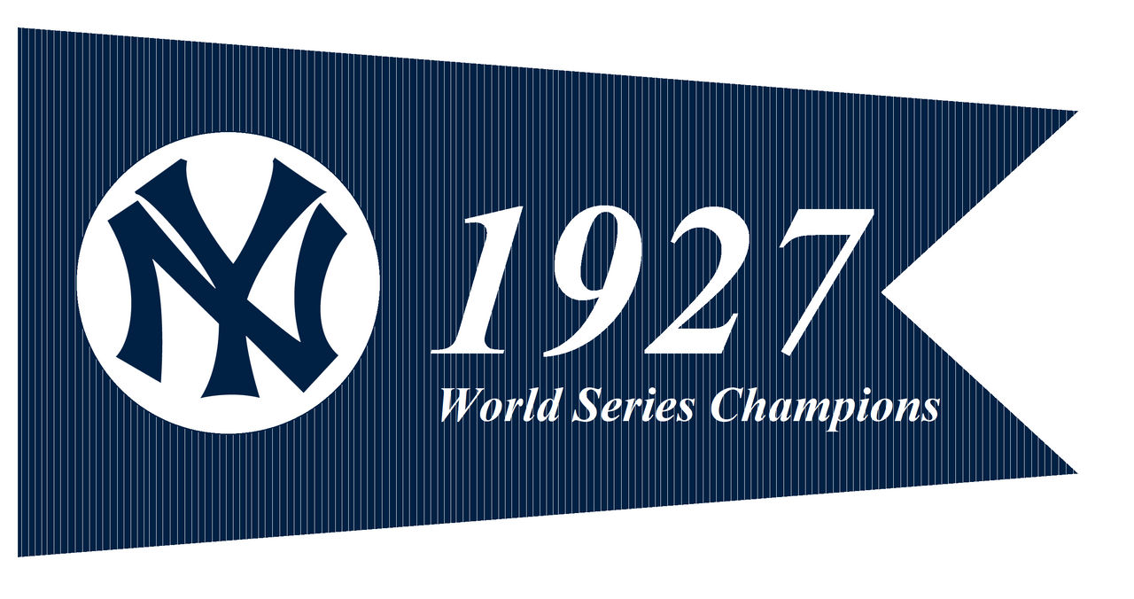Men's Mitchell & Ness 1927 New York Yankees World Champions
