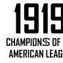 1919 American League Champions - Chicago White Sox