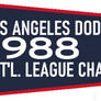 1988 National League Champs - Los Angeles Dodgers