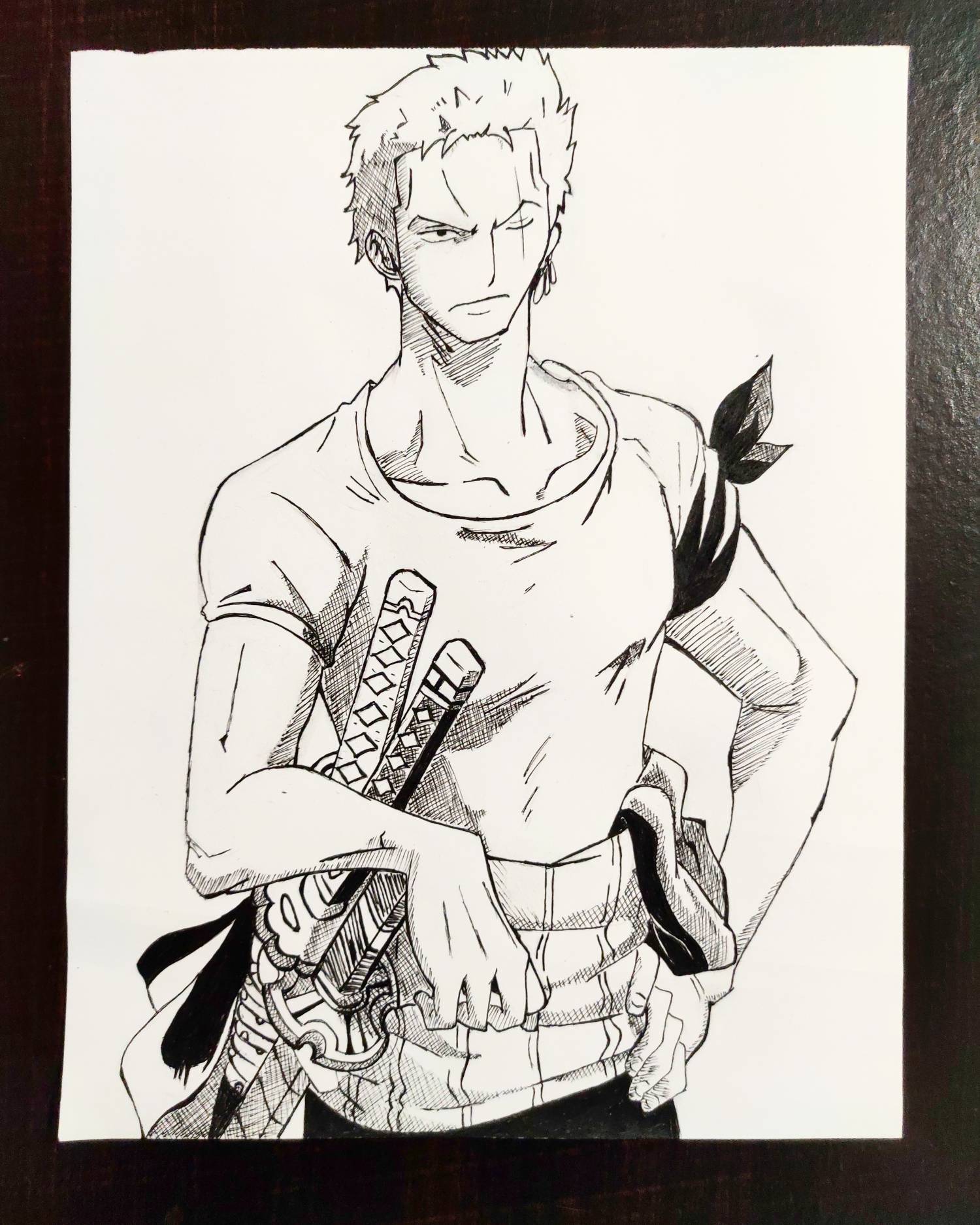 RORONOA ZORO..ONE PIECE by Cjb1981 on DeviantArt