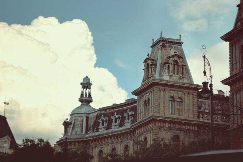 Cloud over Budapest