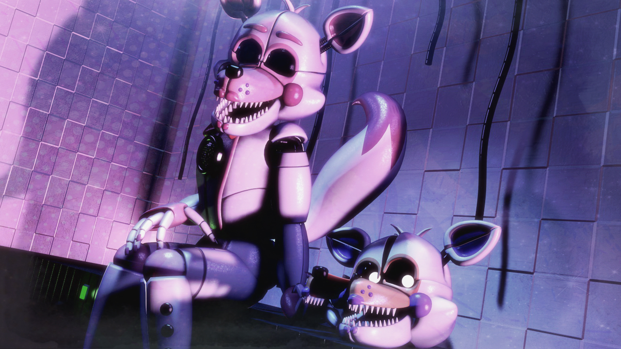 Funtime Foxy and Funtime Lolbit by FTThienAn on DeviantArt