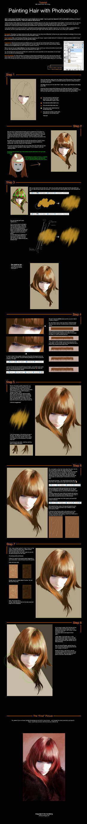 Photoshop - Painting Hair