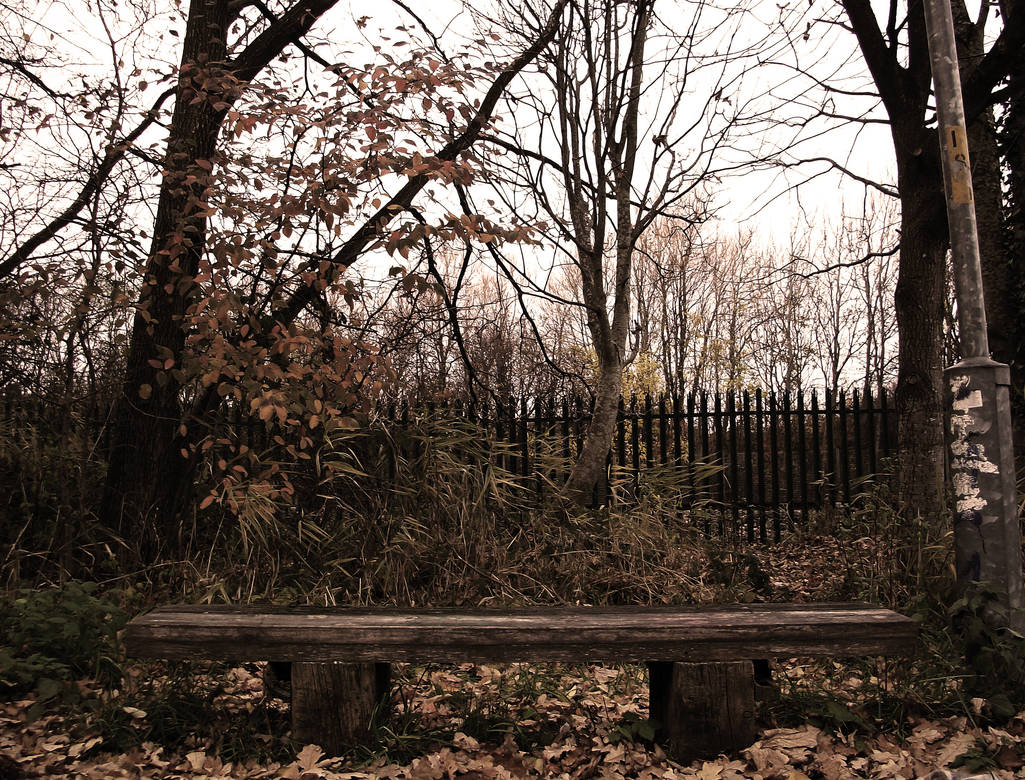 Forgotten Bench by The-Gent on DeviantArt