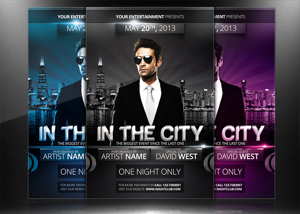 In The City - Flyer/Poster Template