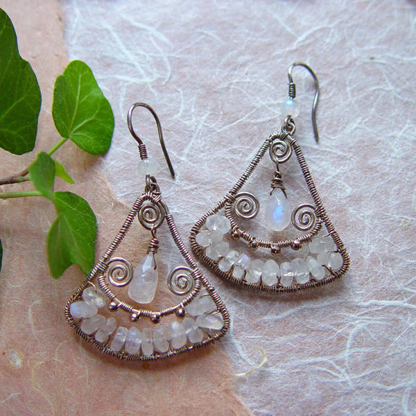 Romanza Moonstone Earrings