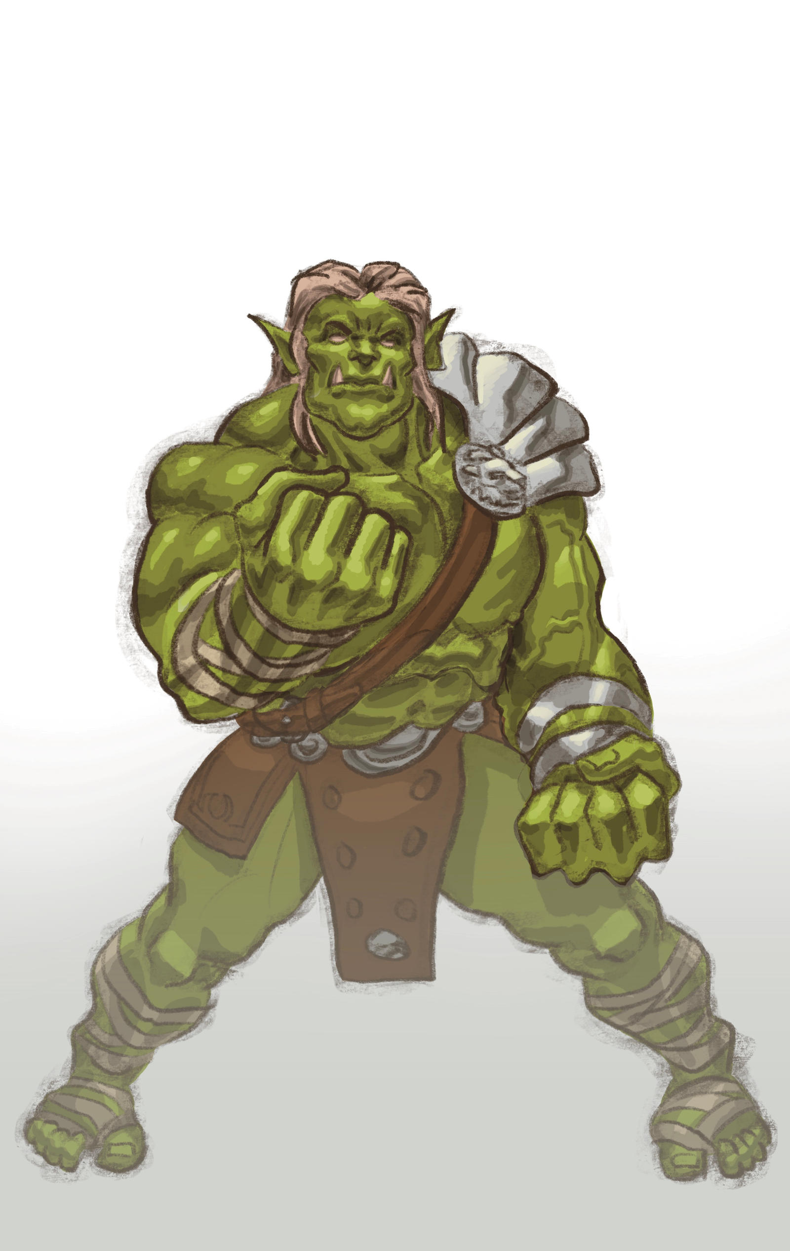Orc Hero Ragnarok Animation Hero Orc by mavtais on DeviantArt