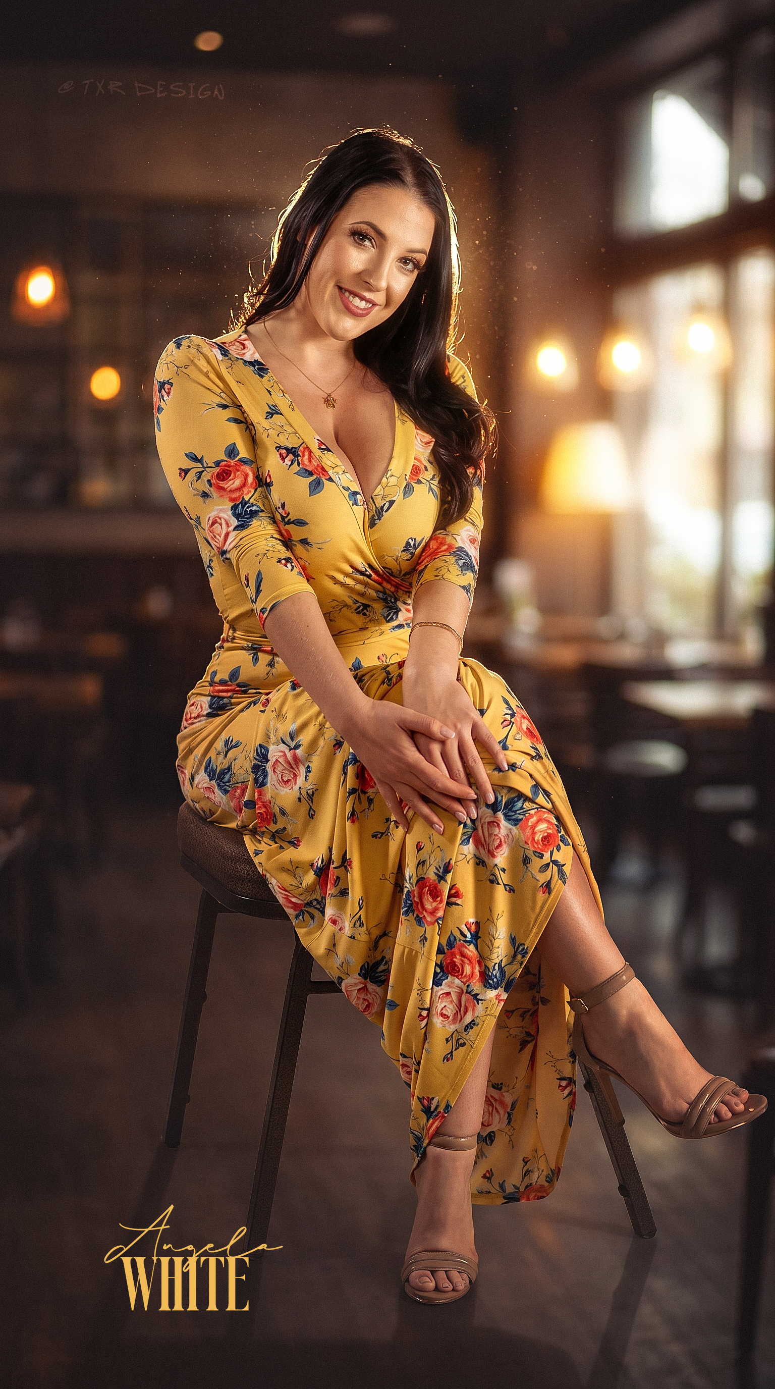 angela white dress Modaway Boutique Bold dresses | Female poses,