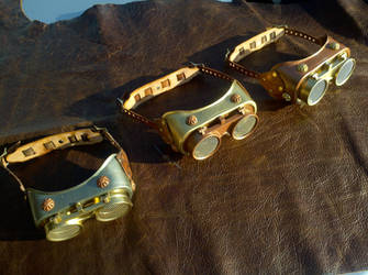 Lab Assistant Steampunk Goggles