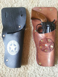 Holster cap gun