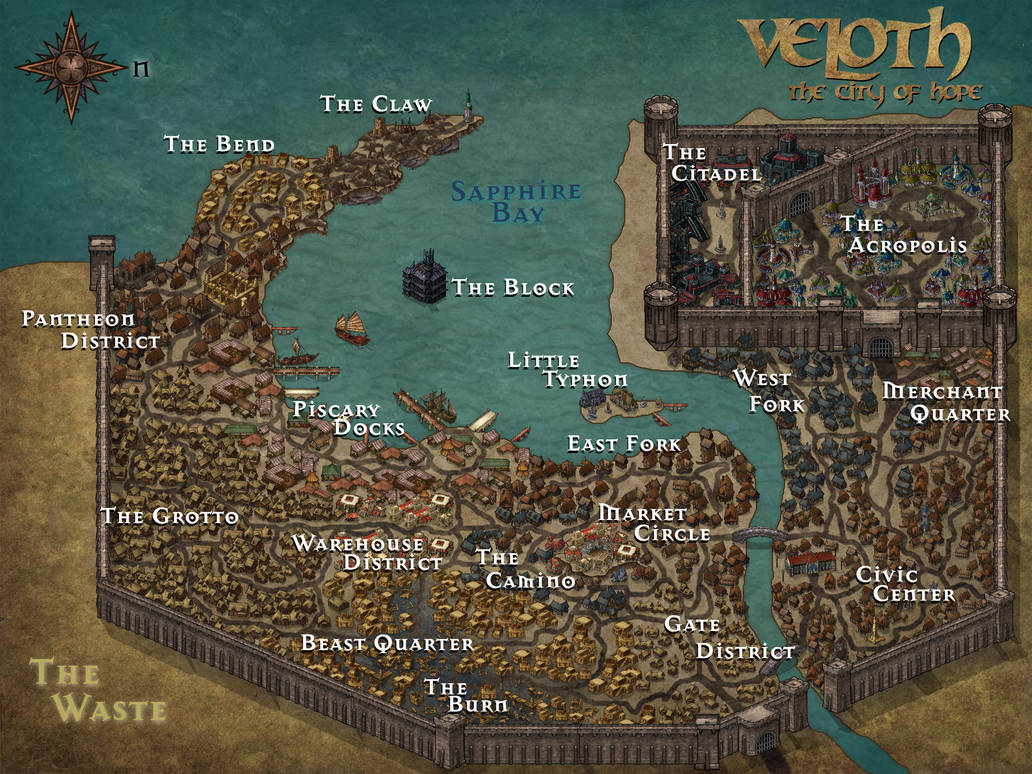 Map of Veloth by yourolleda1 on DeviantArt