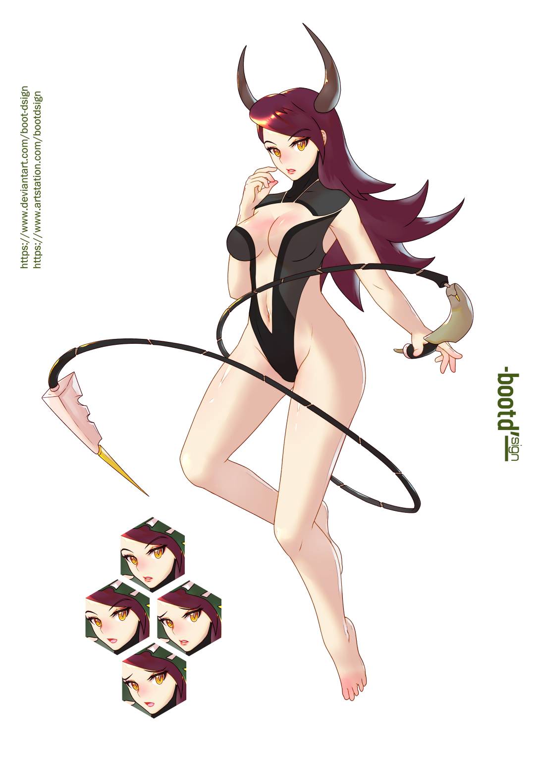 Char 090 - Whip Demon Girl ver 2