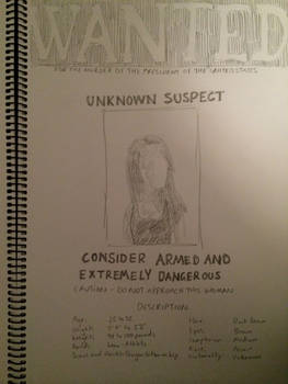 Wanted poster from NIKITA S4