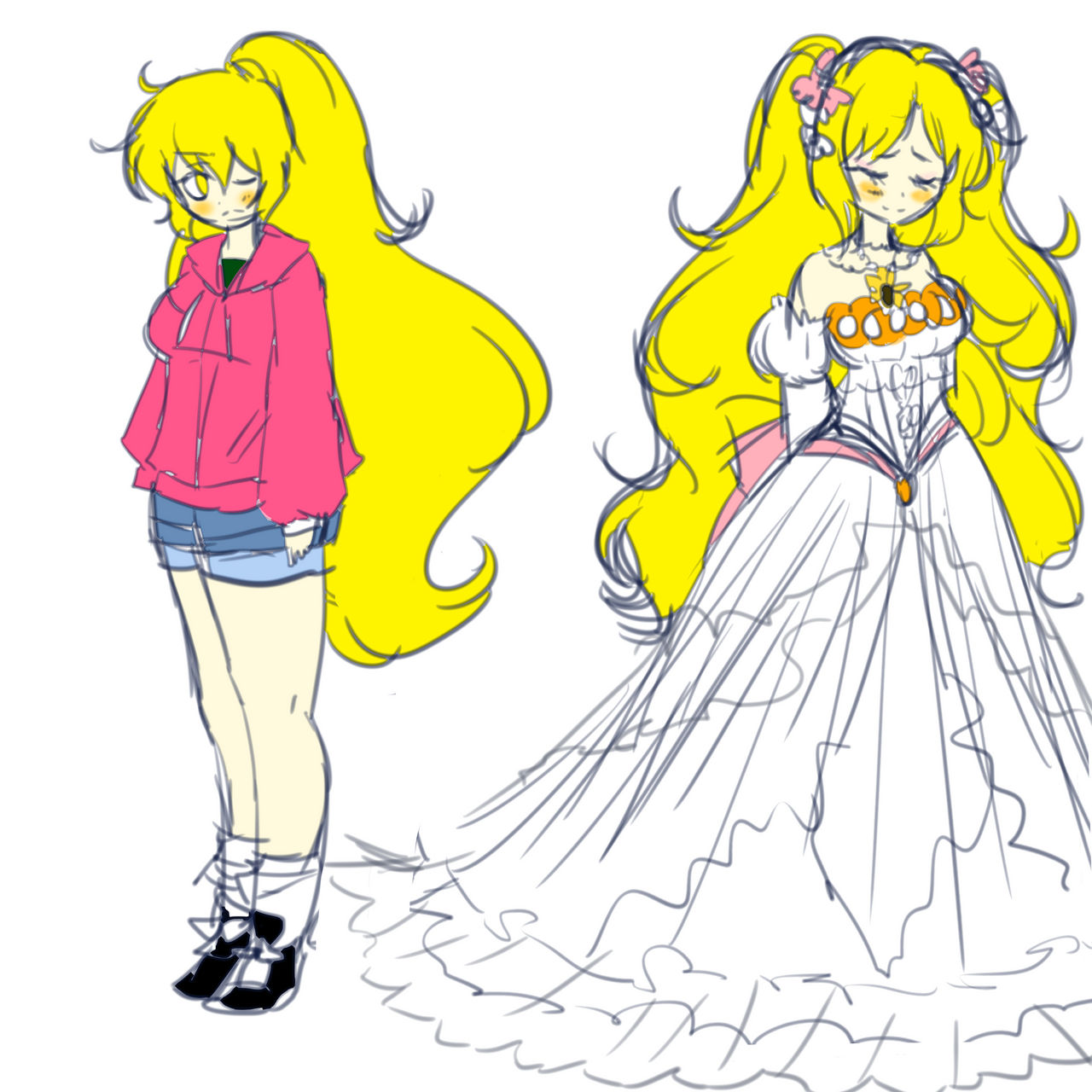 my new OC yellow by Mangagirl1700 on DeviantArt
