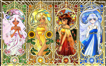 Goddesses of the Four Seasons