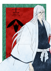 Jushiro Ukitake by Tygerlander