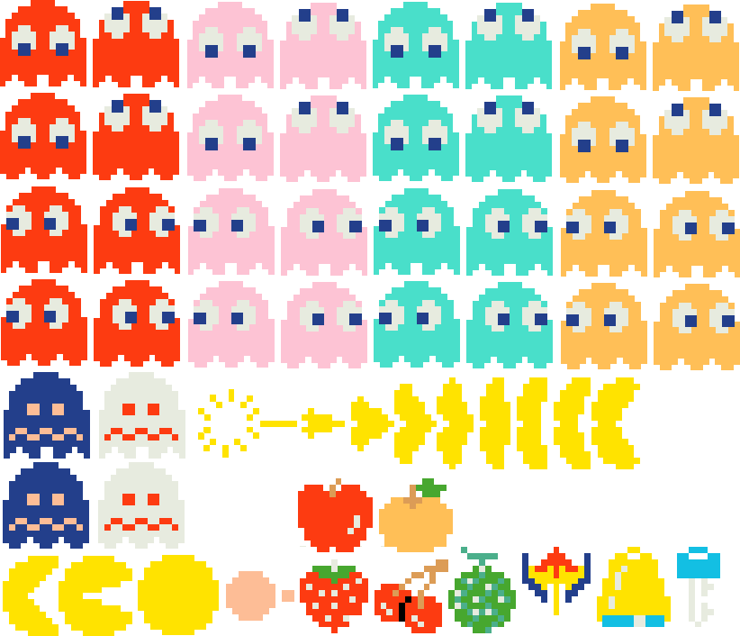 All Pac Man Sprites Pacman Sprite Png Pac Man | Project: Crusade Wiki | Fandom
