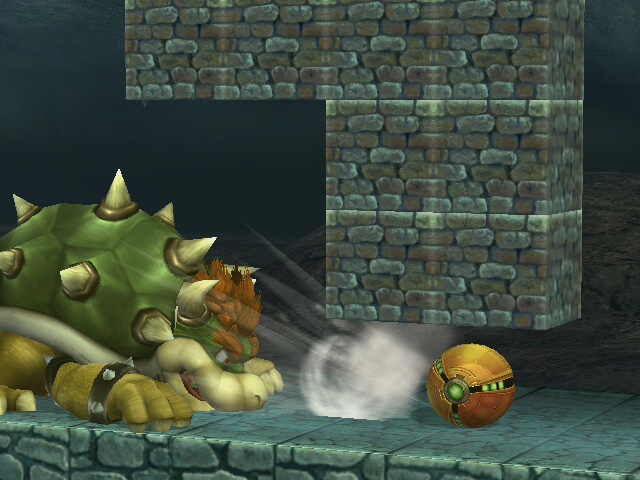 Samus escapes Bowser