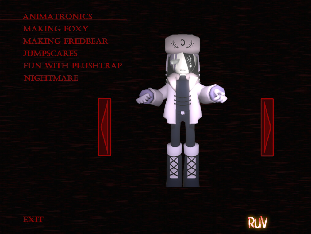 ALL REMASTERED ANIMATRONICS, EXTRAS