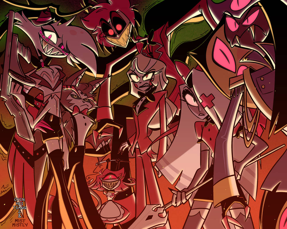 Hazbin Hotel Battle By The634430 On DeviantArt hazbin-hotel-battle-by-the634430-on-deviantart
