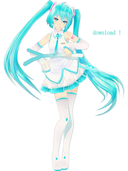 TDA White Miku DL!