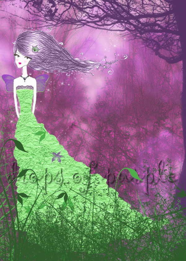 purple miss fairy.