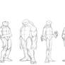 TMNT Unmasked Sketch