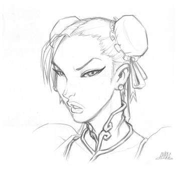 Chun-Li Sketch