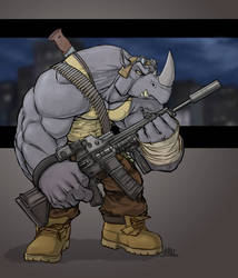 Rocksteady: TMNT