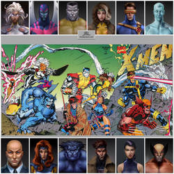 X-Men Series Layout - ChadwickArt