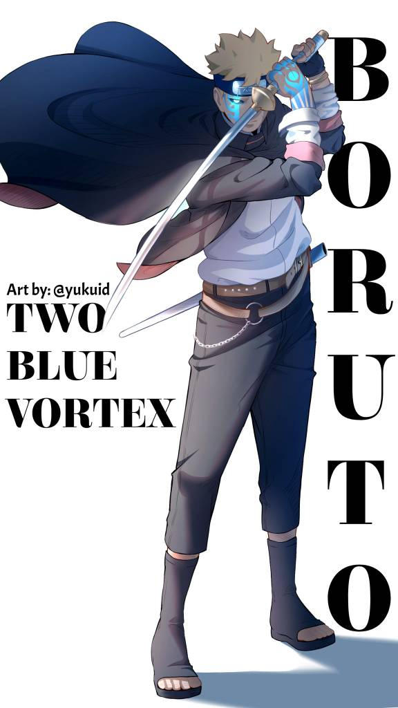 Boruto: Two Blue Vortex, an art canvas by Art by Ryuk - INPRNT