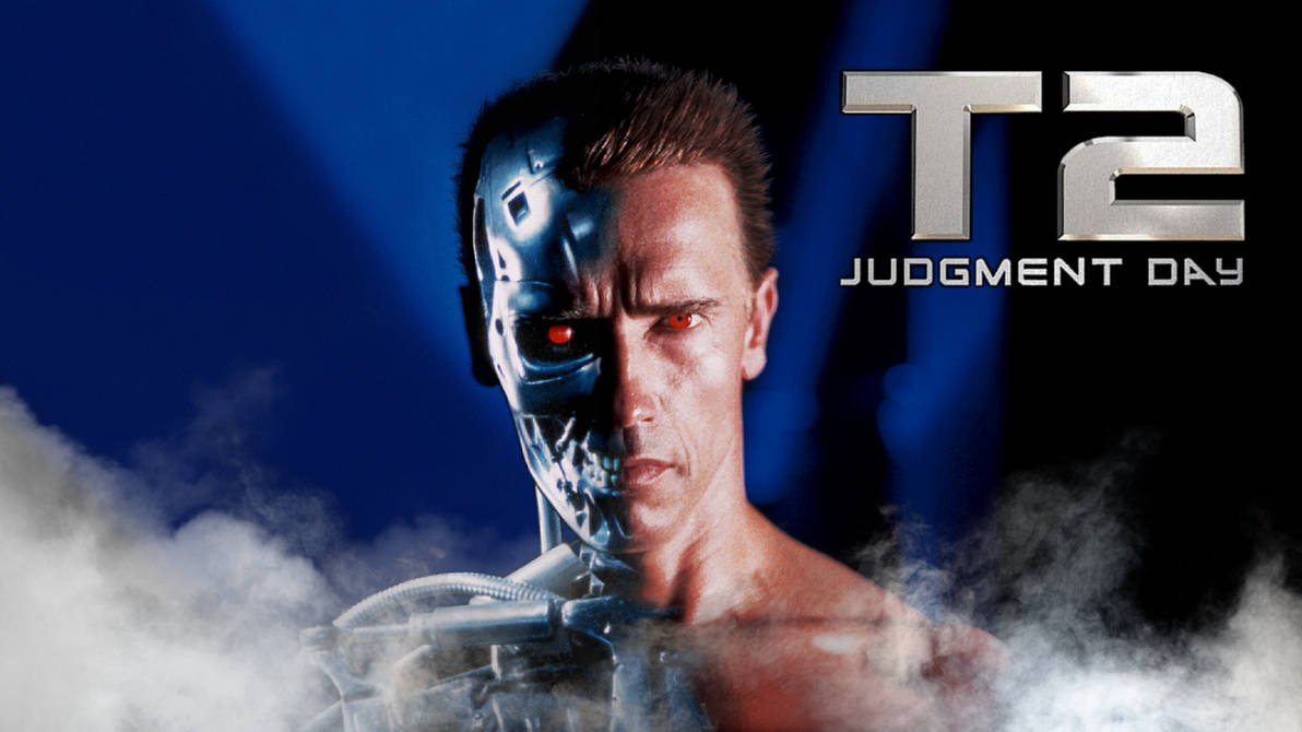 Retro TERMINATOR 2 Wallpaper 1991 by TheAxesOfEvil on DeviantArt