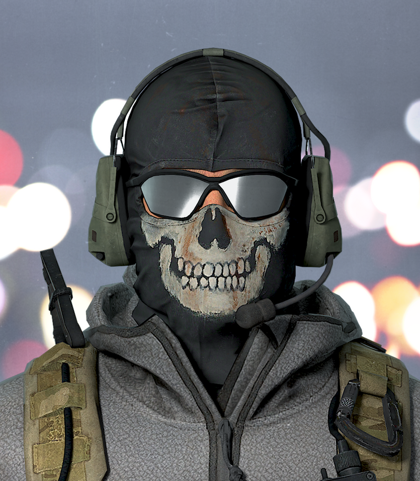 Call of Duty Modern Warfare 2 Simon Ghost Riley Mask