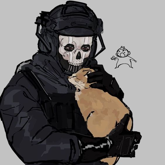 cod ghost drawings