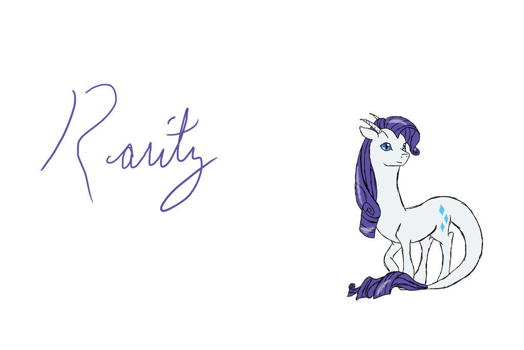 Rarity dragonpony by TheREALTwilightSpark on DeviantArt