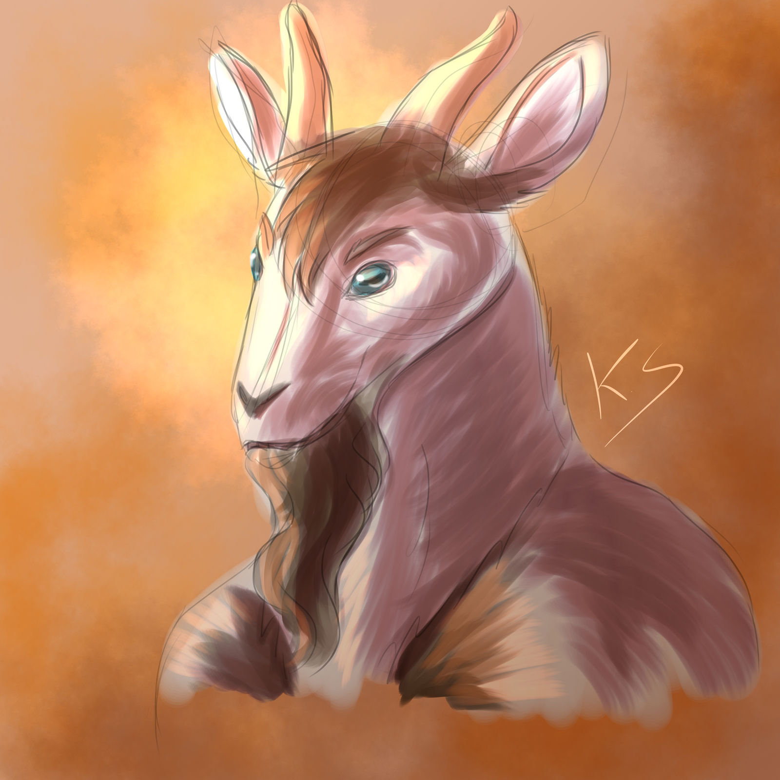 Deviantart Goatse Goat character by AidenHighope on DeviantArt