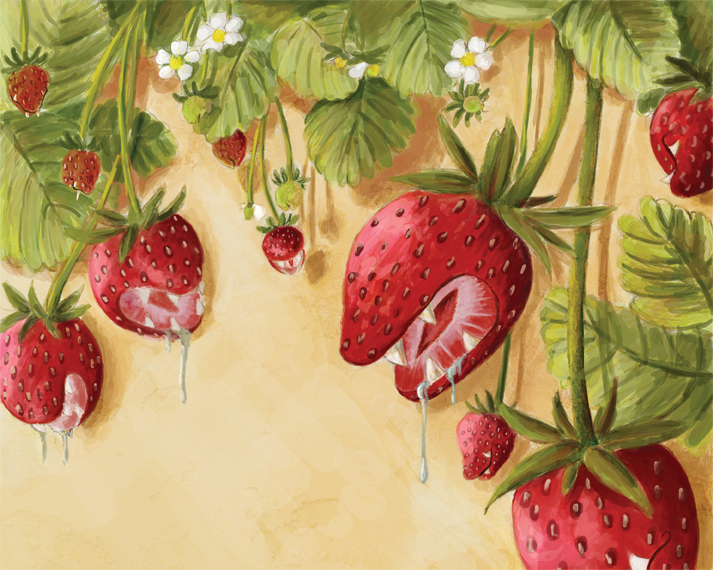 Surreal Strawberries