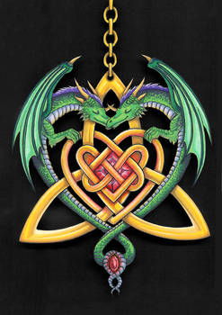 Celtic Heart Dragons