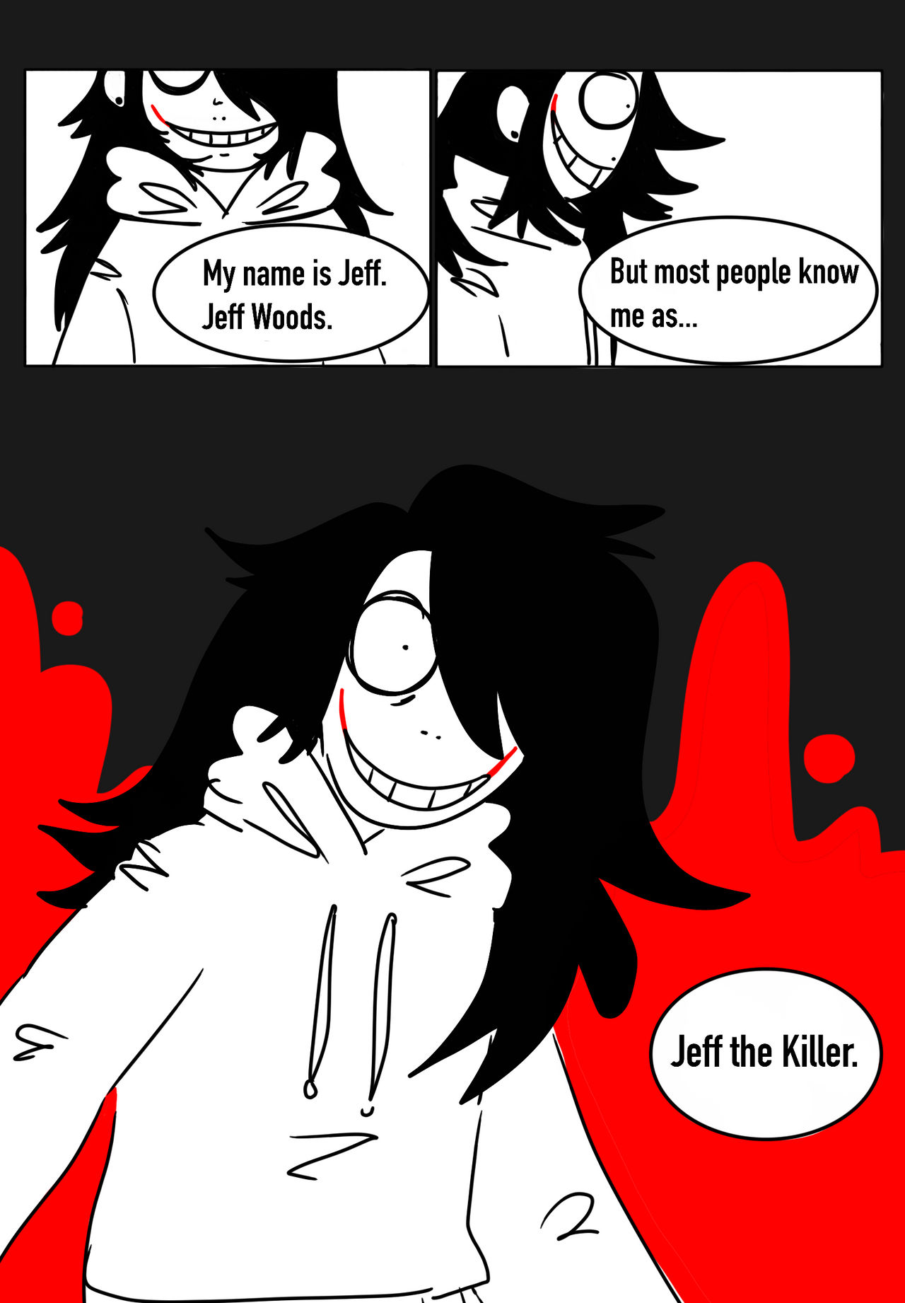 Dickitty on Instagram: Original Jeff the killer in my style
