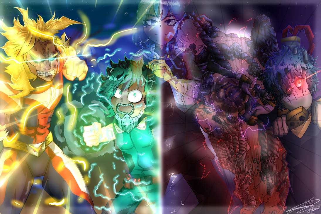 / Hero VS Villain / by KaruminaSan on DeviantArt