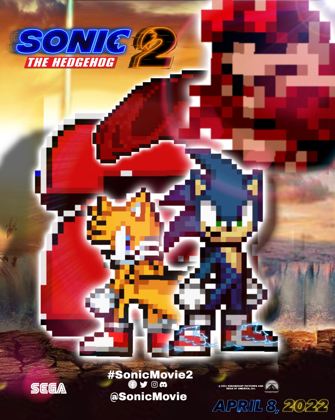 Sonic Movie 2 poster : r/SonicTheHedgehog