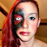 Halloween makeup - 'Infected'.