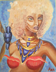 Afro Galactica by Annamaisonauve