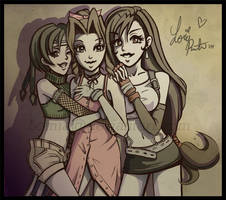 The Girls of FFVII