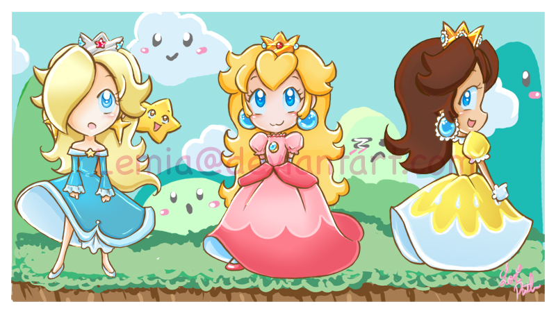 Super Mario Girls