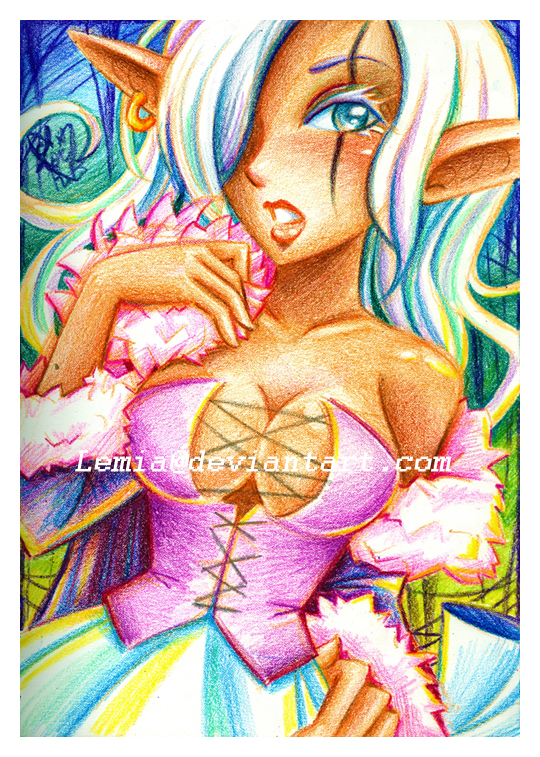 Commission4NeverTooMuchDotsies by LemiaCrescent