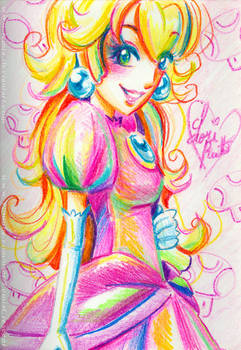 Crayola Crayon Princess Peach